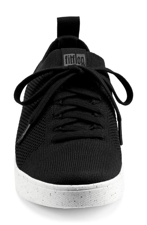 Fitflop Rally Knit Sneaker In Black