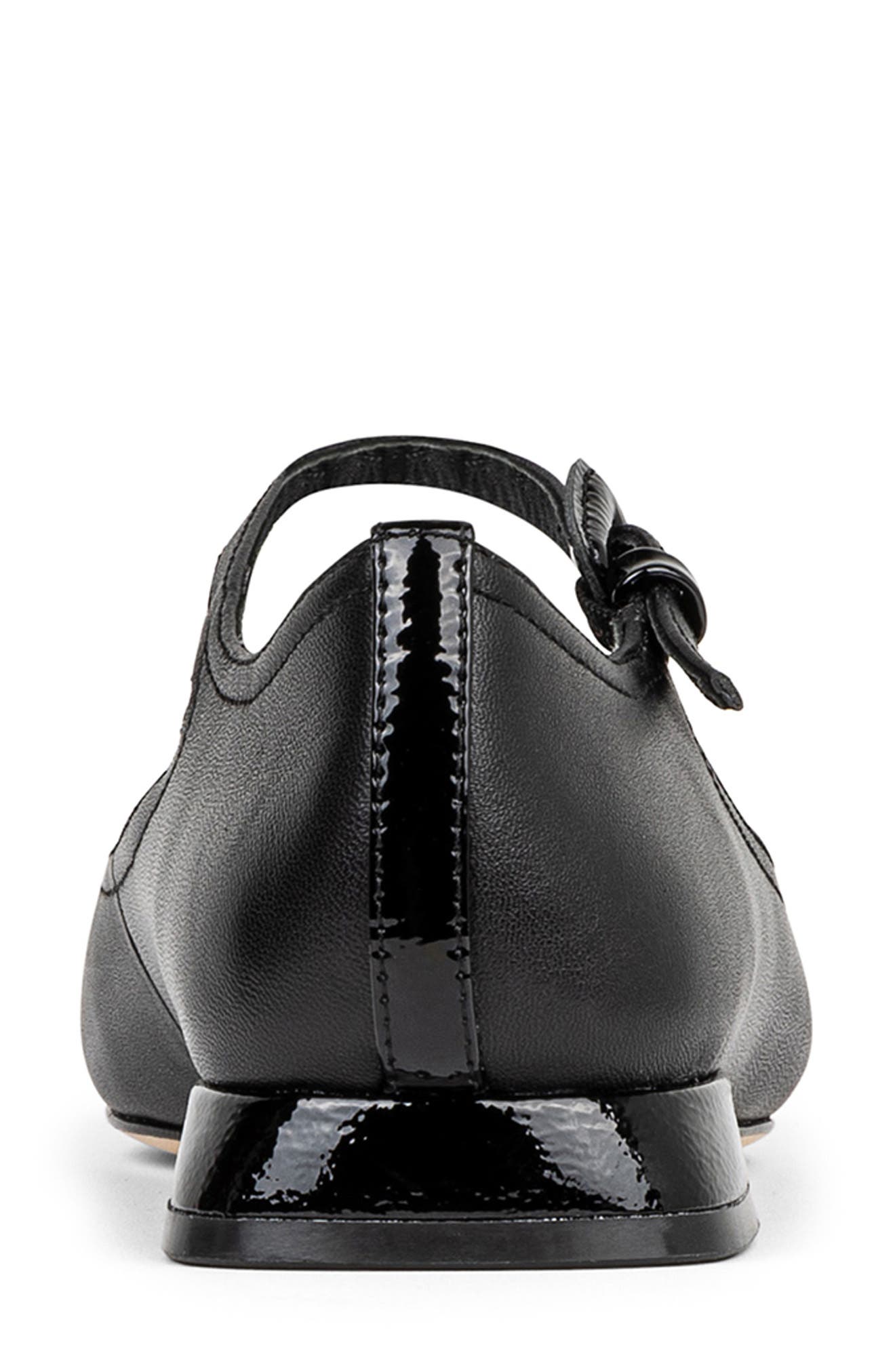 Donald Pliner Larro Cap Toe Mary Jane Flat, Alternate, color, Black
