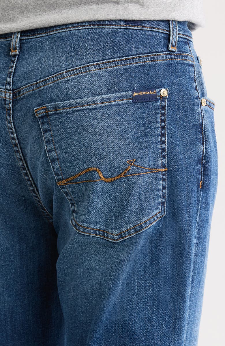 7 For All Mankind The Straight Leg Jeans, Alternate, color, Brink