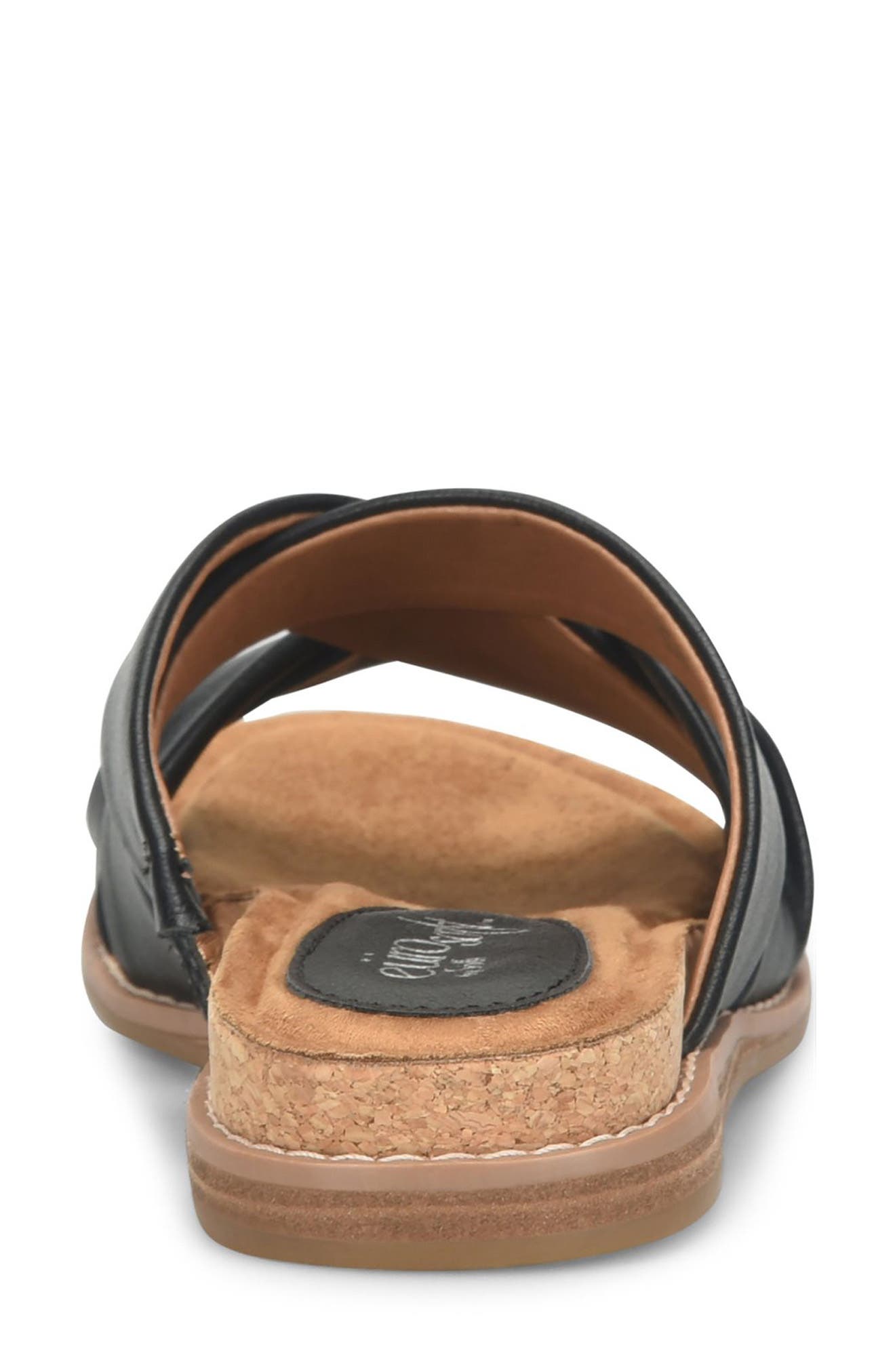 EUROSOFT Eirene Sandal, Alternate, color, Black