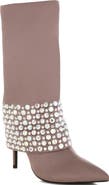 LONDON RAG Basso Rhinestone Foldover Boot