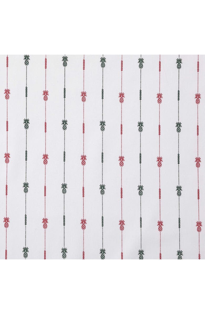 Tommy Bahama Pineapple Pinestripe Cotton Sateen Sheet Set, Alternate, color, 