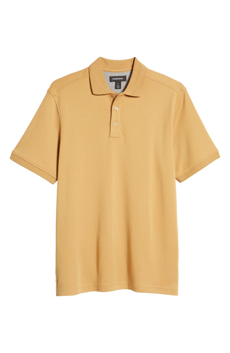 Nordstrom Men's Shop Regular Fit Interlock Knit Polo, Alternate, color, 
