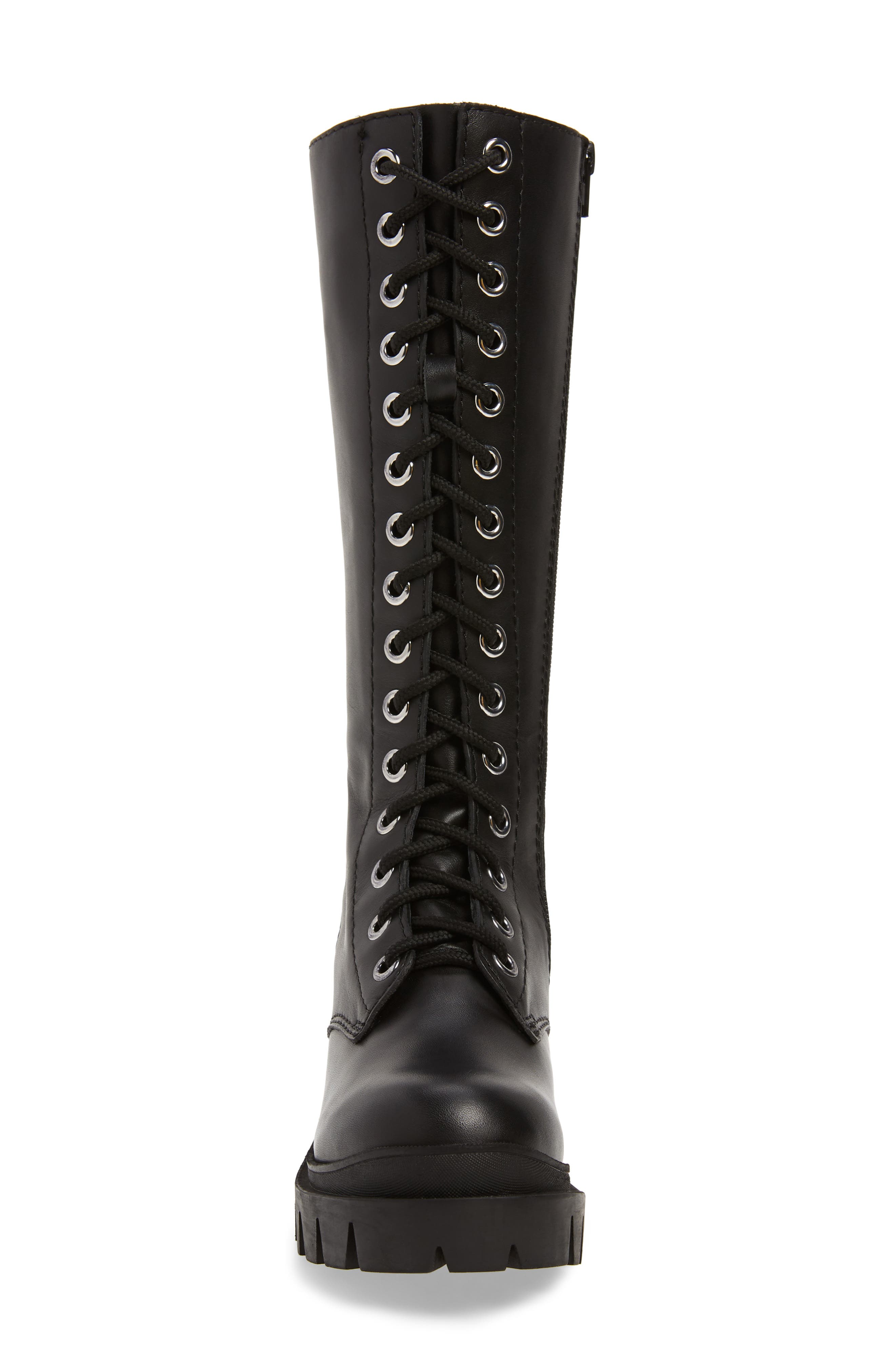 Plasma Lugged Platform Boot, Alternate, color, BLACK