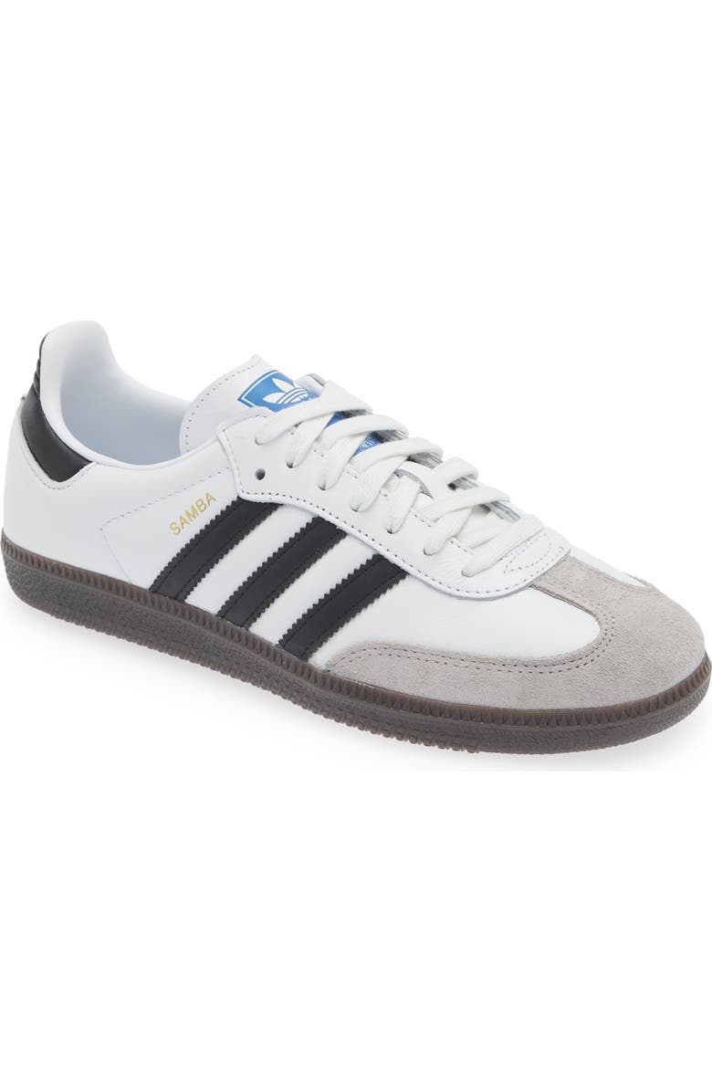 adidas Samba OG Sneaker, Main, color, Ftwwht/Cbl
