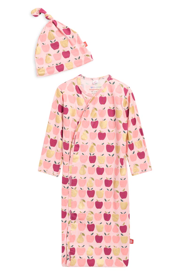 Appleton Magnetic Sleep Gown & Hat Set, Main, color, APPLETON