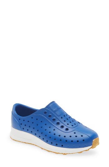 Native Shoes Robbie Sugarlite Slip-on Shoe In Victoria Blue/shell White