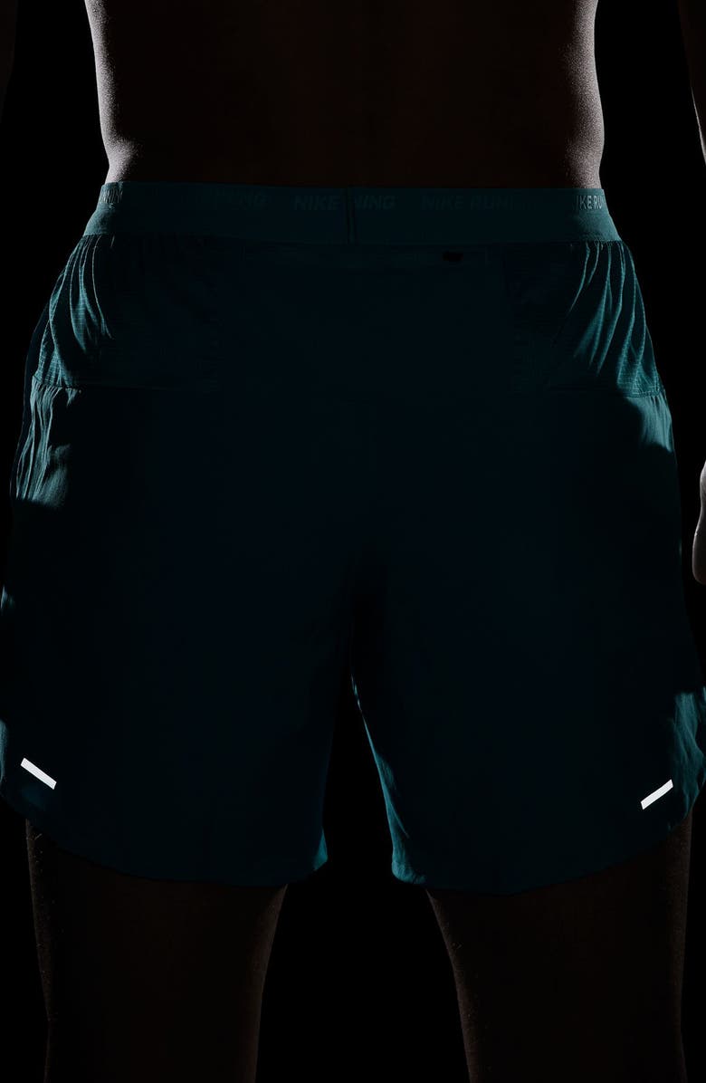 Nike Dri-FIT Stride 7-Inch Brief-Lined Running Shorts, Alternate, color, Dusty Cactus/ Black