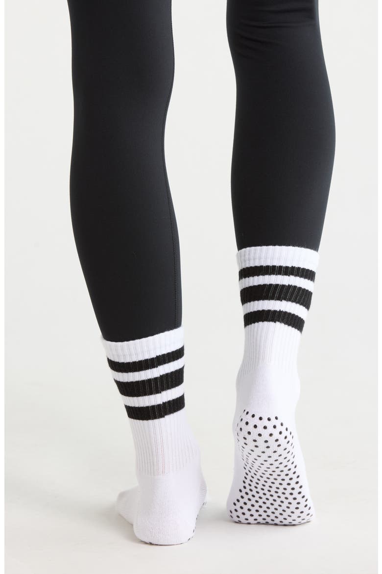 Easy Ankle Leggings & Socks Set, Alternate, color, BLACK/ BLACK/ WHITE