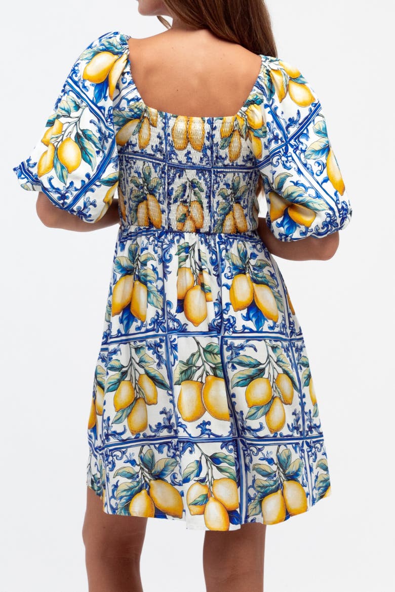 Summer Sorrento Dress, Alternate, color, Blue
