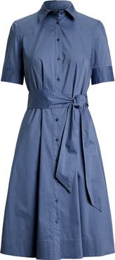 Lauren Ralph Lauren Cotton Blend Shirtdress