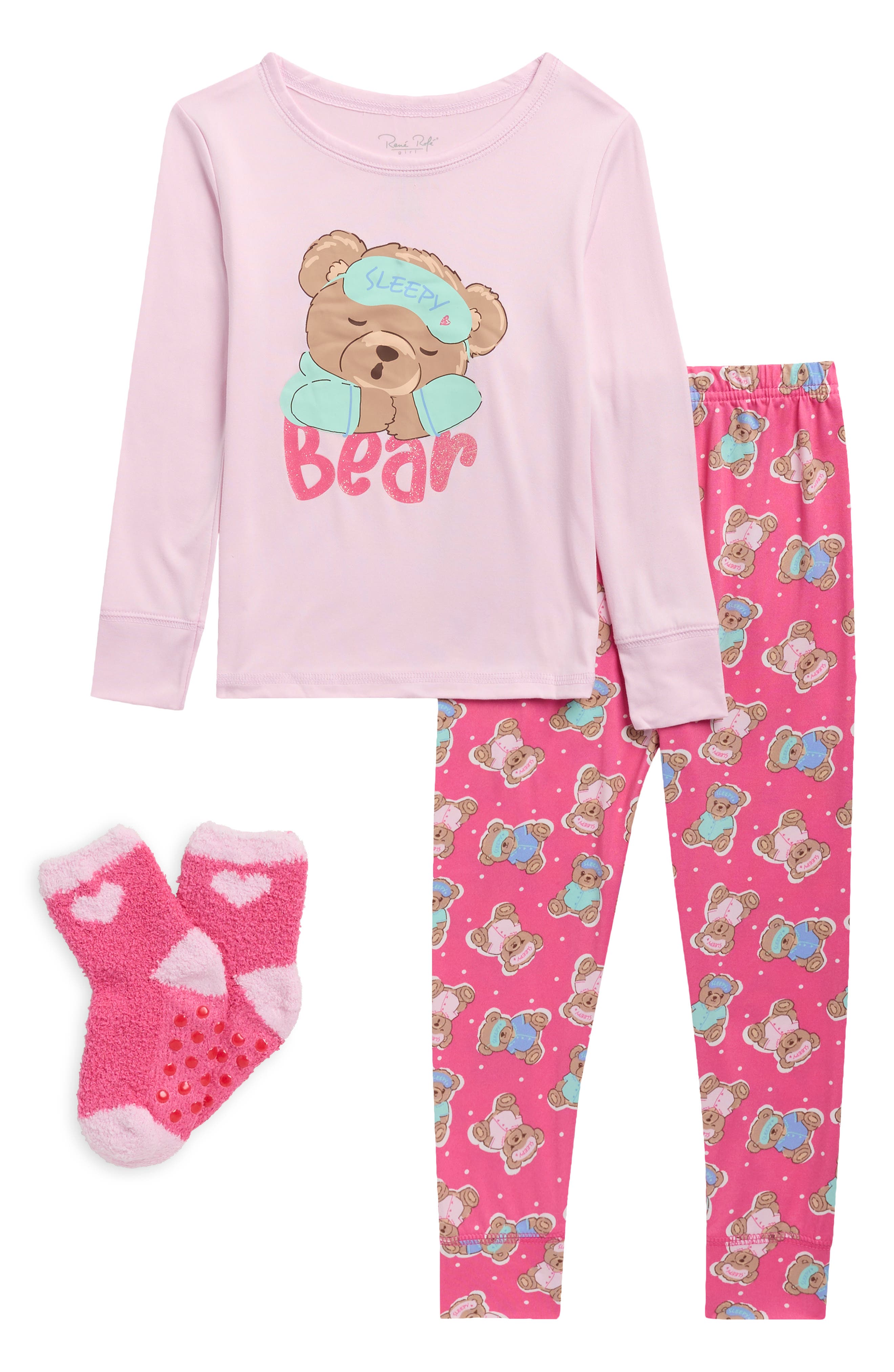 Kids' Snuggle Up Pajamas & Socks Set