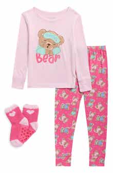 Kids' Snuggle Up Pajamas & Socks Set