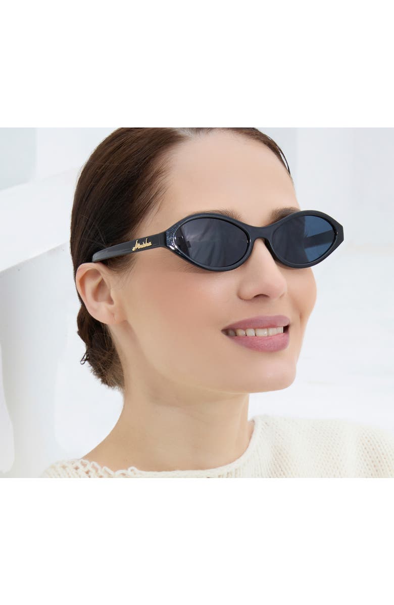 Youzey The Legacy Sunglasses, Main, color, Black