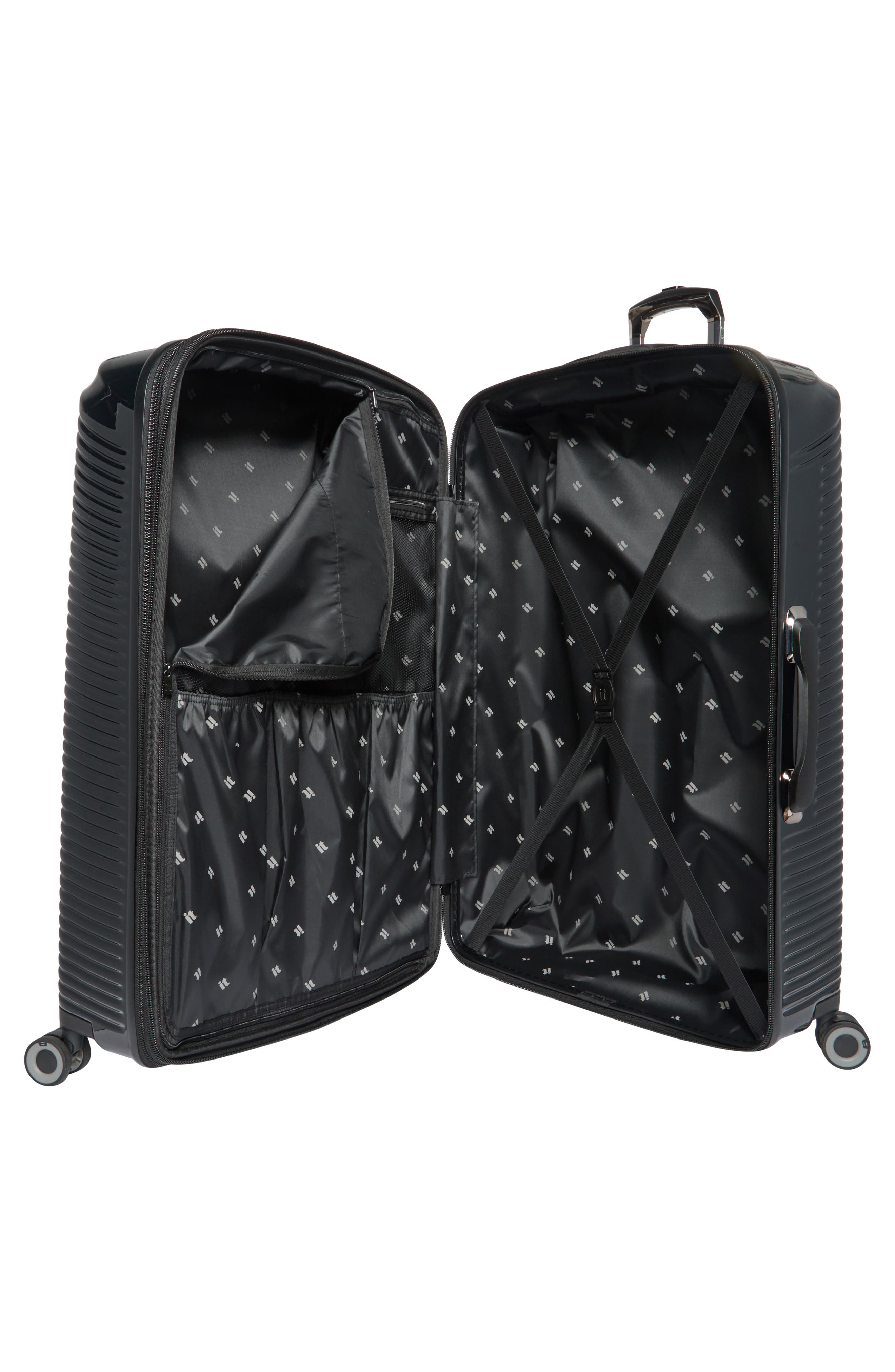 IT LUGGAGE Traversed 31-Inch Spinner Carry-On Luggage, Alternate, color, Black