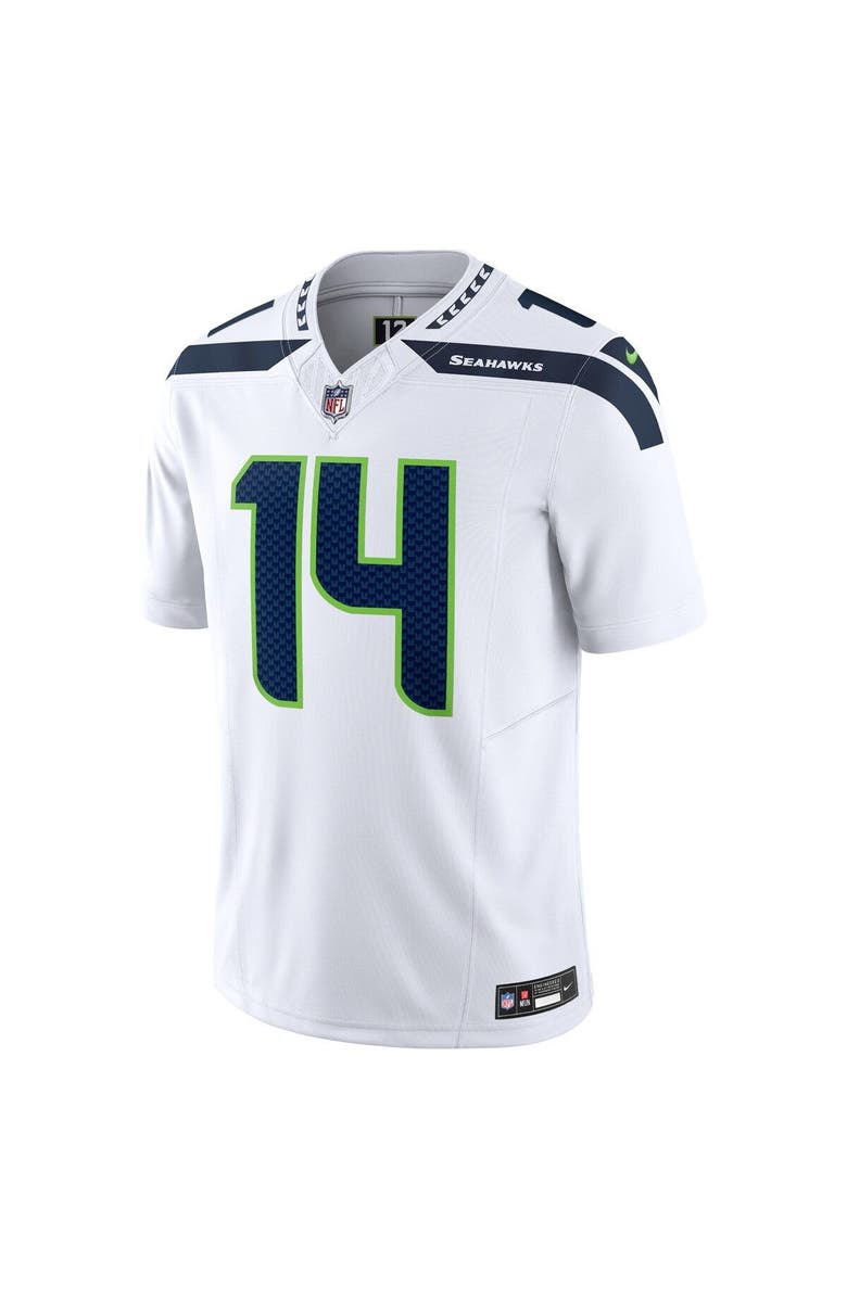 Nike Men's Nike DK Metcalf White Seattle Seahawks Vapor F.U.S.E. Limited Jersey, Alternate, color, 