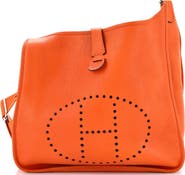 Pre-Owned Hermes Evelyne Bag Gen III Clemence GM