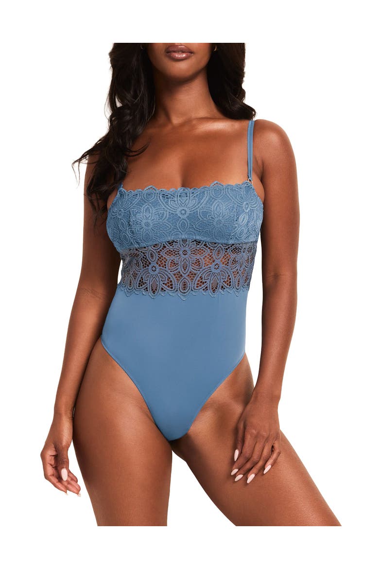 Summer Bodysuit Lingerie, Main, color, Dark blue