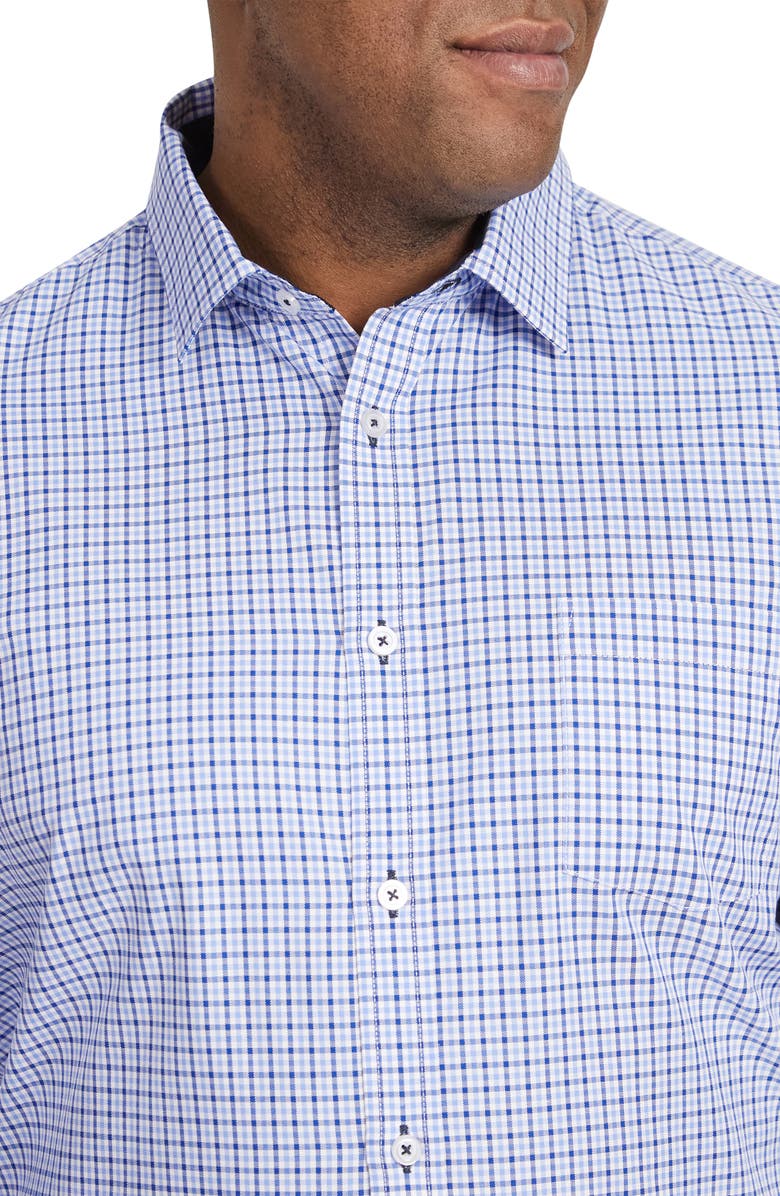 Johnny Bigg Marlon Regular Fit Check Cotton Button-Up Shirt, Alternate, color,