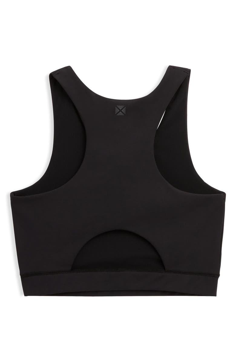 TomboyX Cutout Racerback Sports Bra with Hidden Pocket, Alternate, color, 