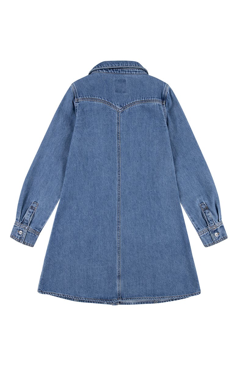 Levi's<sup>®</sup> Long Sleeve Denim Shirtdress, Alternate, color, Drew Me In