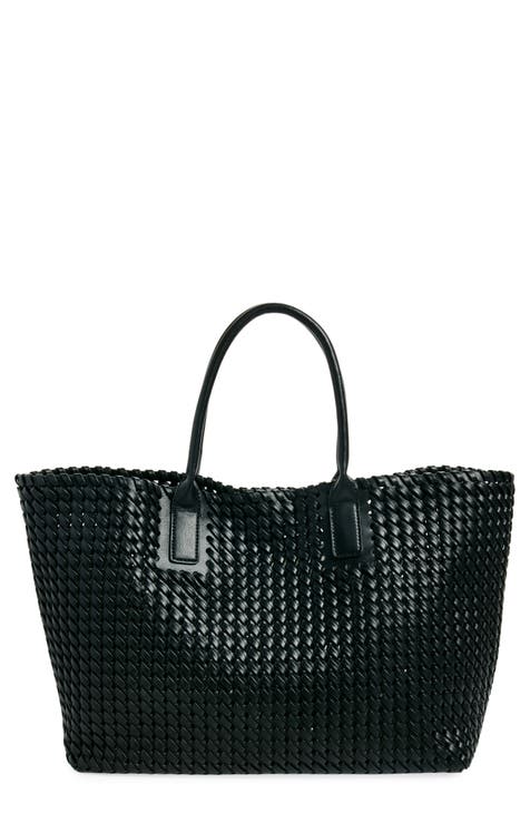 Woven Stripe Tote Bag