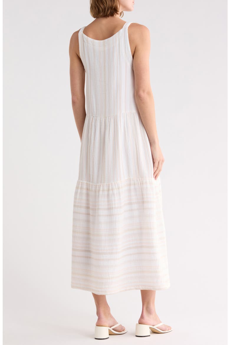 Wynona Midi Dress, Alternate, color, FAWN BEIGE STRIPE