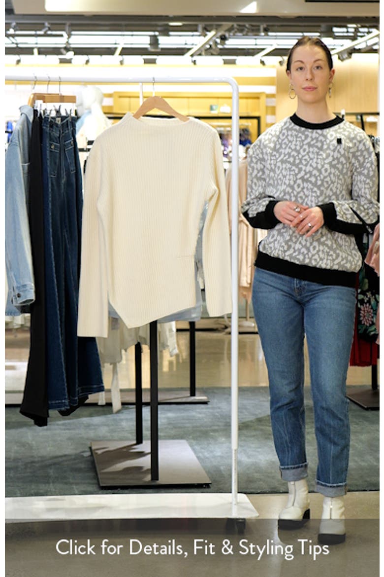 Twisted Rib Wool Sweater video