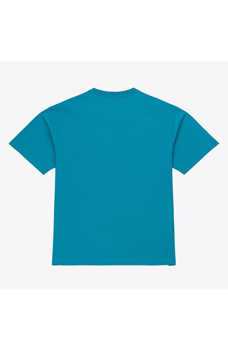 Mitchell & Ness Men's Mitchell & Ness Teal Charlotte Hornets Vintage Wordmark T-Shirt, Alternate, color, Teal