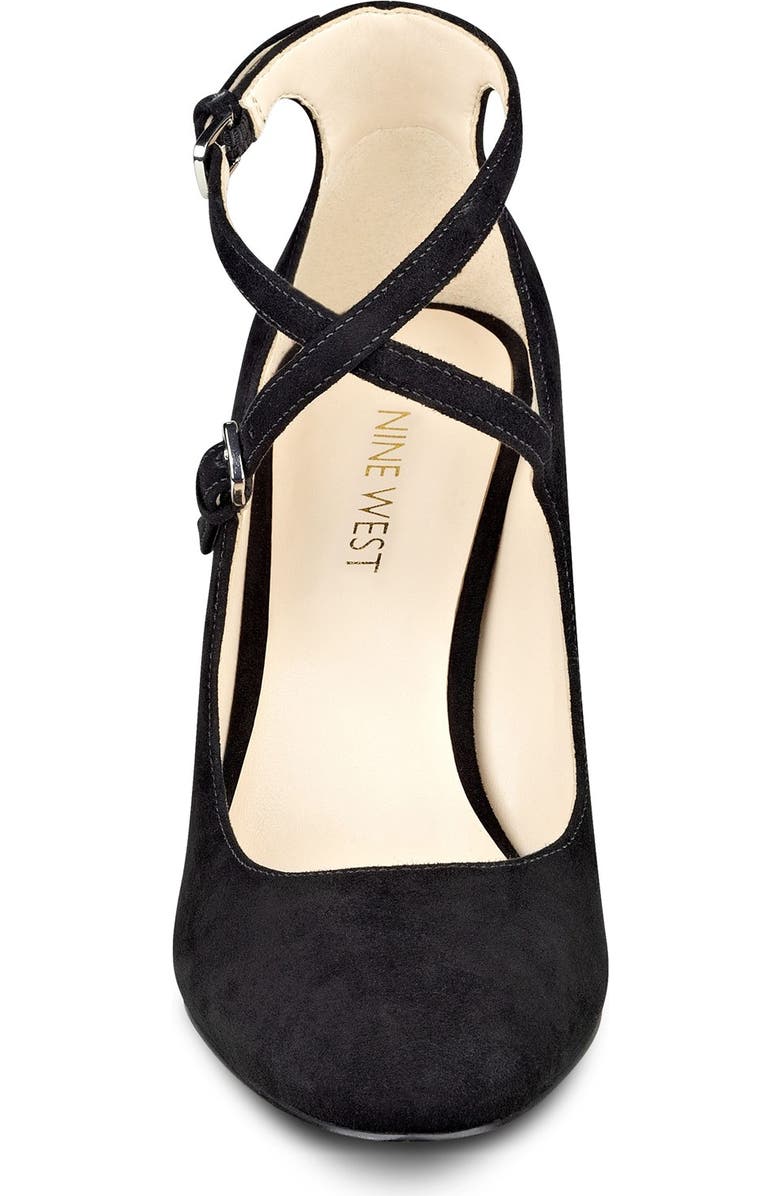 Nine West 'Hannley' Double Strap Pump, Alternate, color,