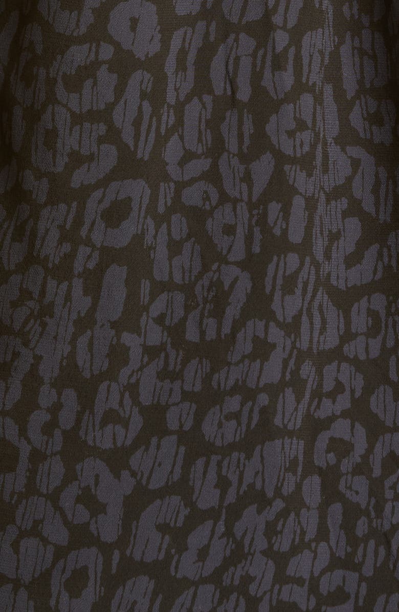 Rails Pearl Leopard Print Popover Blouse, Alternate, color, 