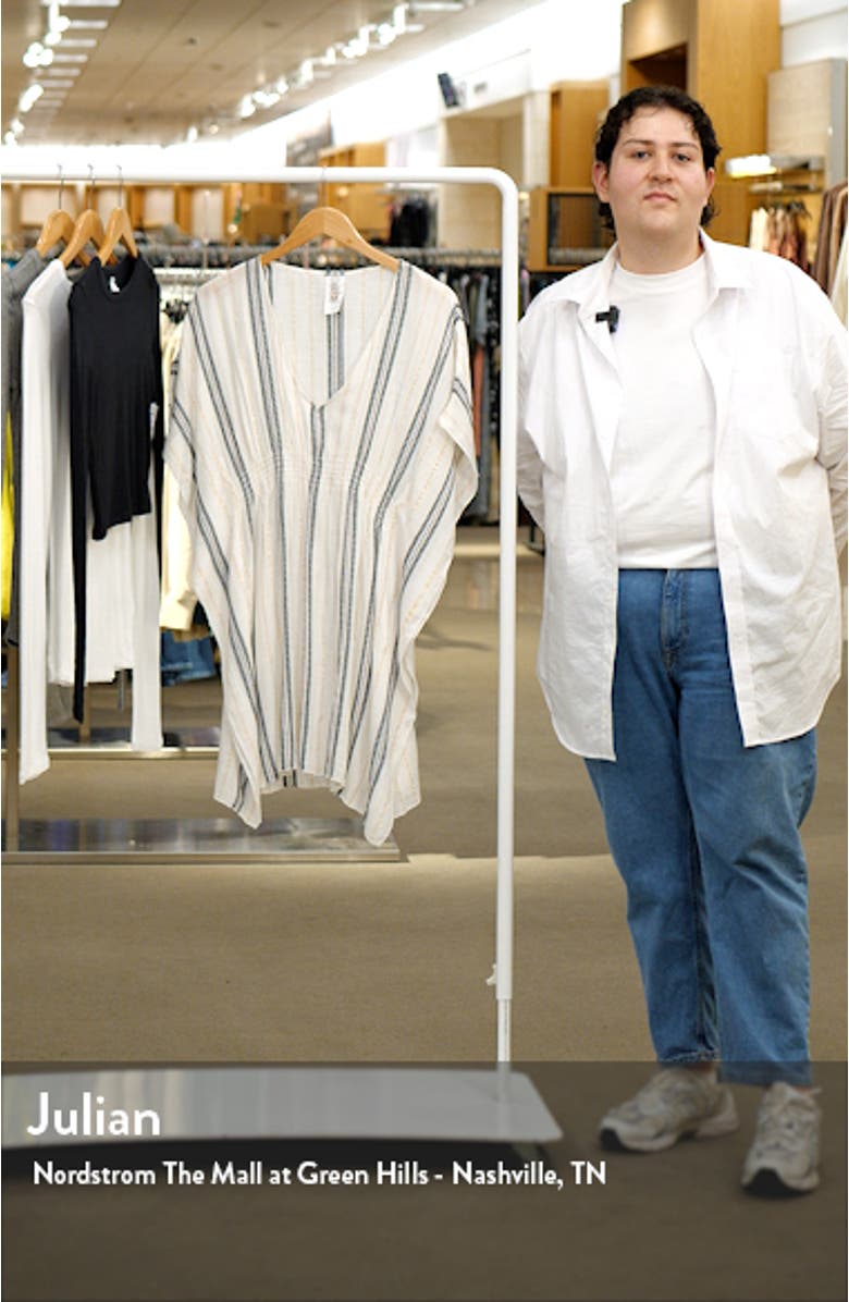 Radiance Woven Cover-Up Tunic, sales video thumbnail