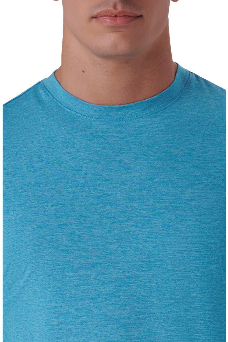 Crewneck T-Shirt, Alternate, color, AQUA