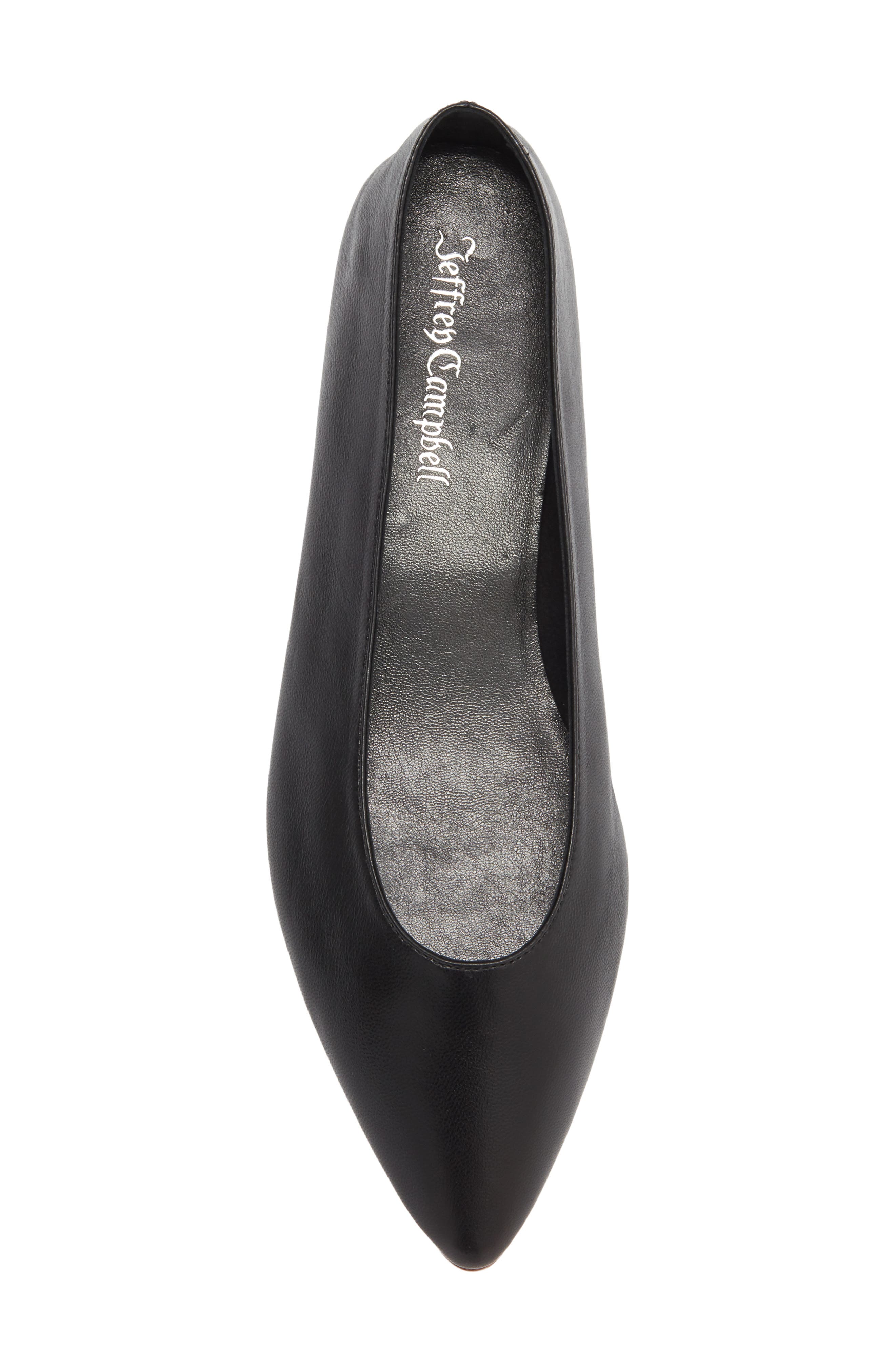 Vespa Pointed Toe Flat, Alternate, color, BLACK TAN STACK