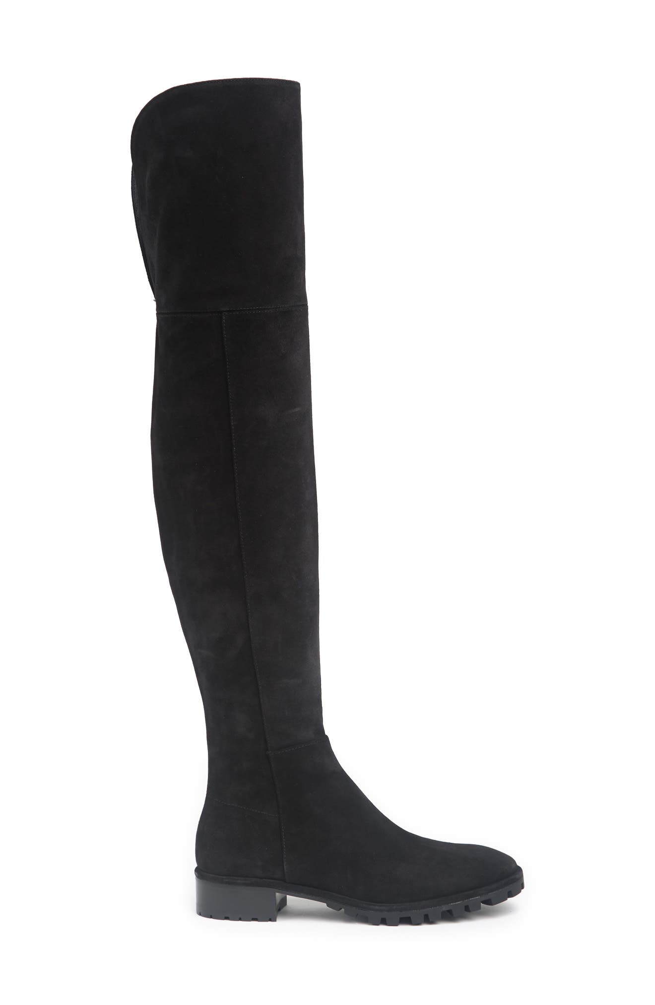 Stuart Weitzman Amber Over-The-Knee Boot, Alternate, color, Black
