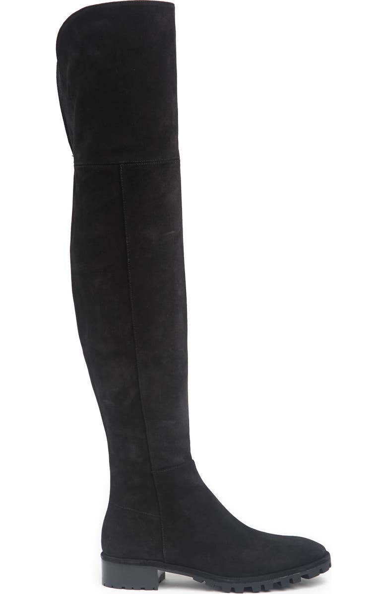 Stuart Weitzman Amber Over-The-Knee Boot, Alternate, color, Black