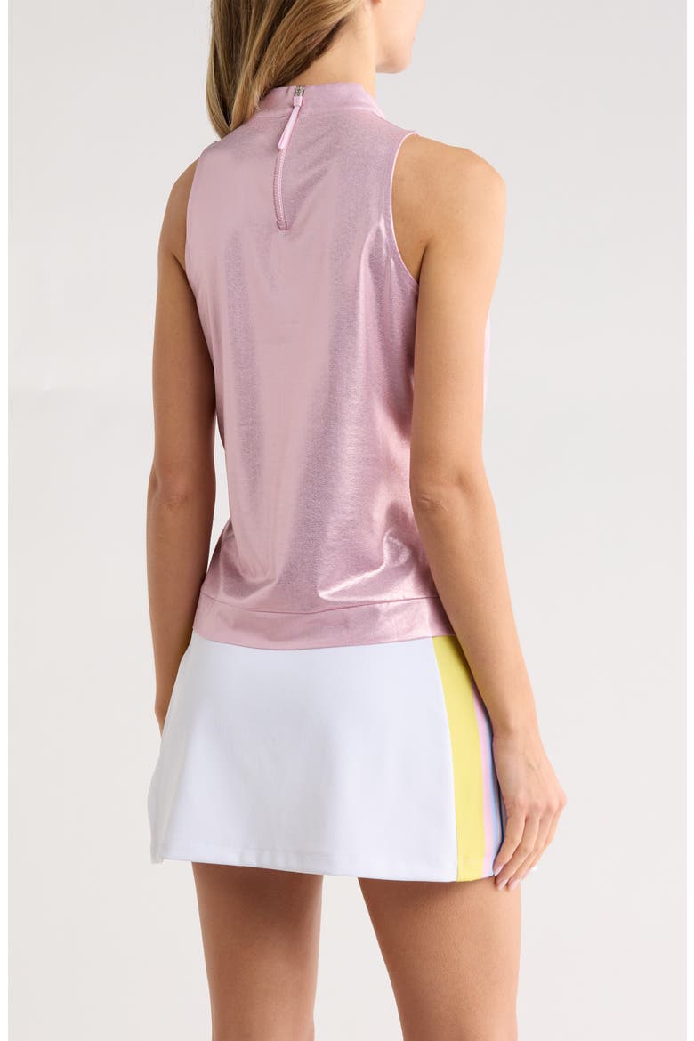 Metallic Sleeveless Knit Tank, Alternate, color, METALLIC CHARM PINK