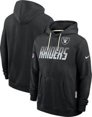 Nike Men's Nike Black Las Vegas Raiders Sideline Standard Issue Top Prospect Dri-FIT Hoodie