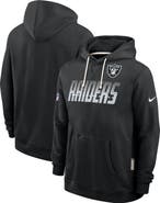 Nike Men's Nike Black Las Vegas Raiders Sideline Standard Issue Top Prospect Dri-FIT Hoodie