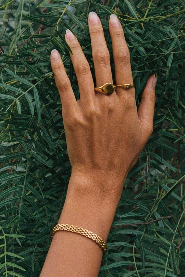 Sifnos Bracelet, Alternate, color, Gold