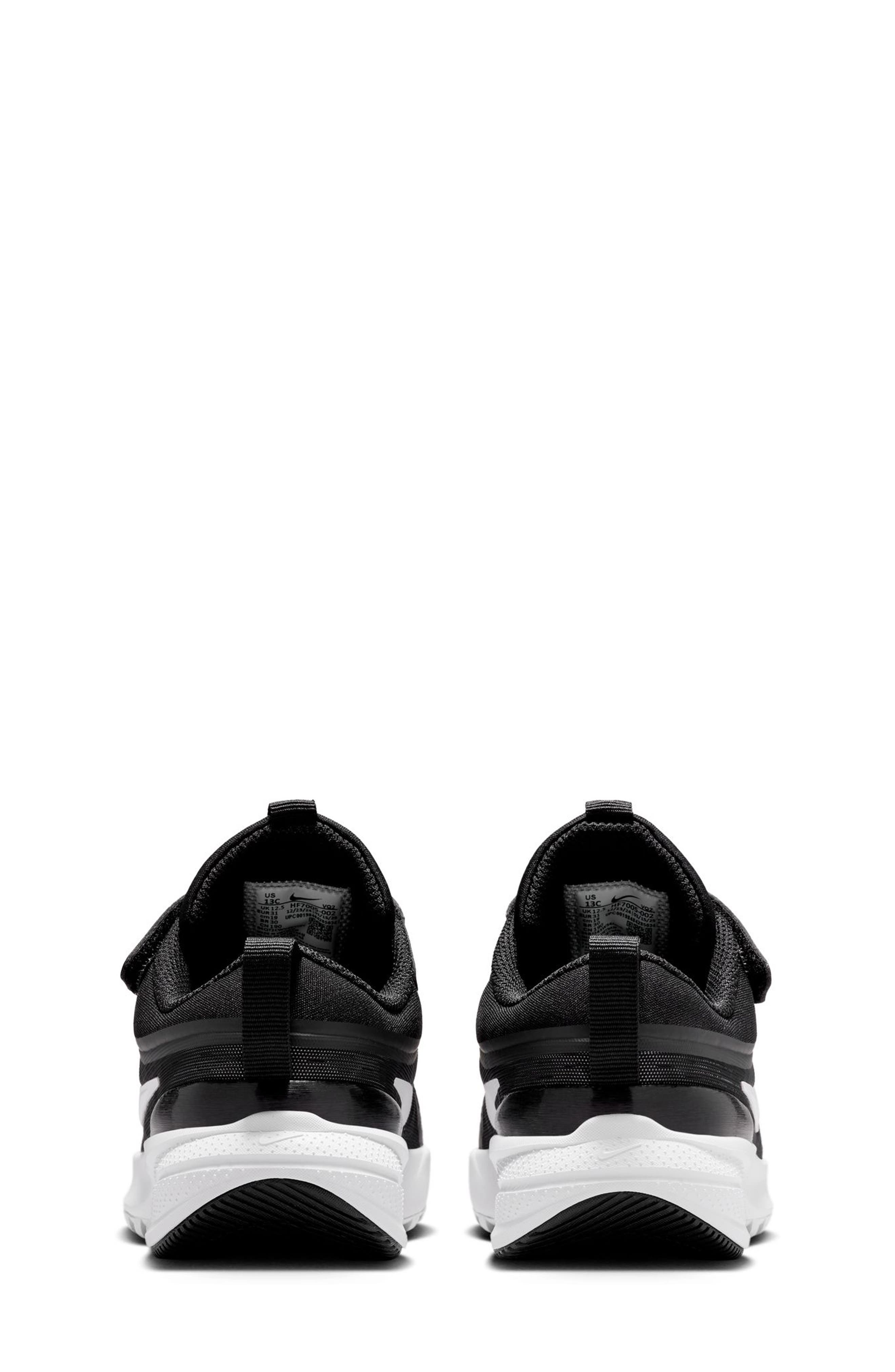 Nike Kids' Star Runner 5 Sneaker, Alternate, color, Black/ White/ White