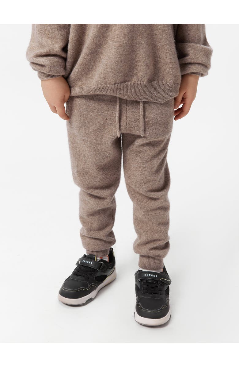 Gobi Cashmere Kids Cashmere Track Pants, Main, color, Taupe