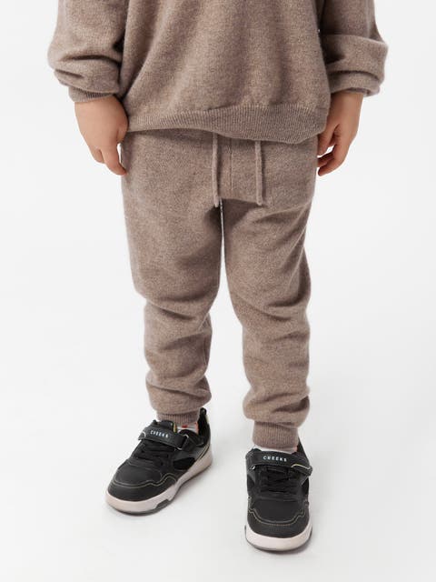 Kids Cashmere Track Pants