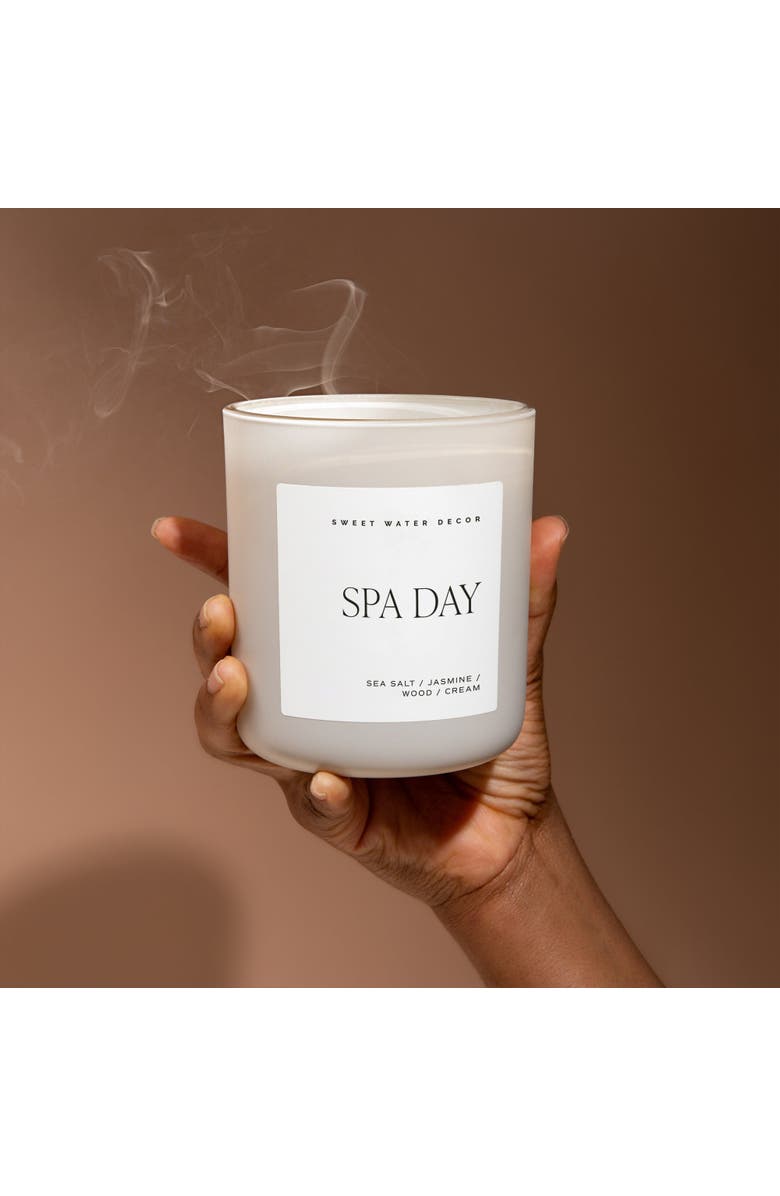 SWEET WATER DECOR 15oz Matte Jar Candle - Sweet Scents, Alternate, color, Spa Day
