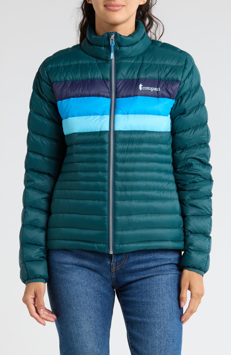 Cotopaxi Fuego Water Resistant 800 Fill Power Down Jacket, Main, color, 