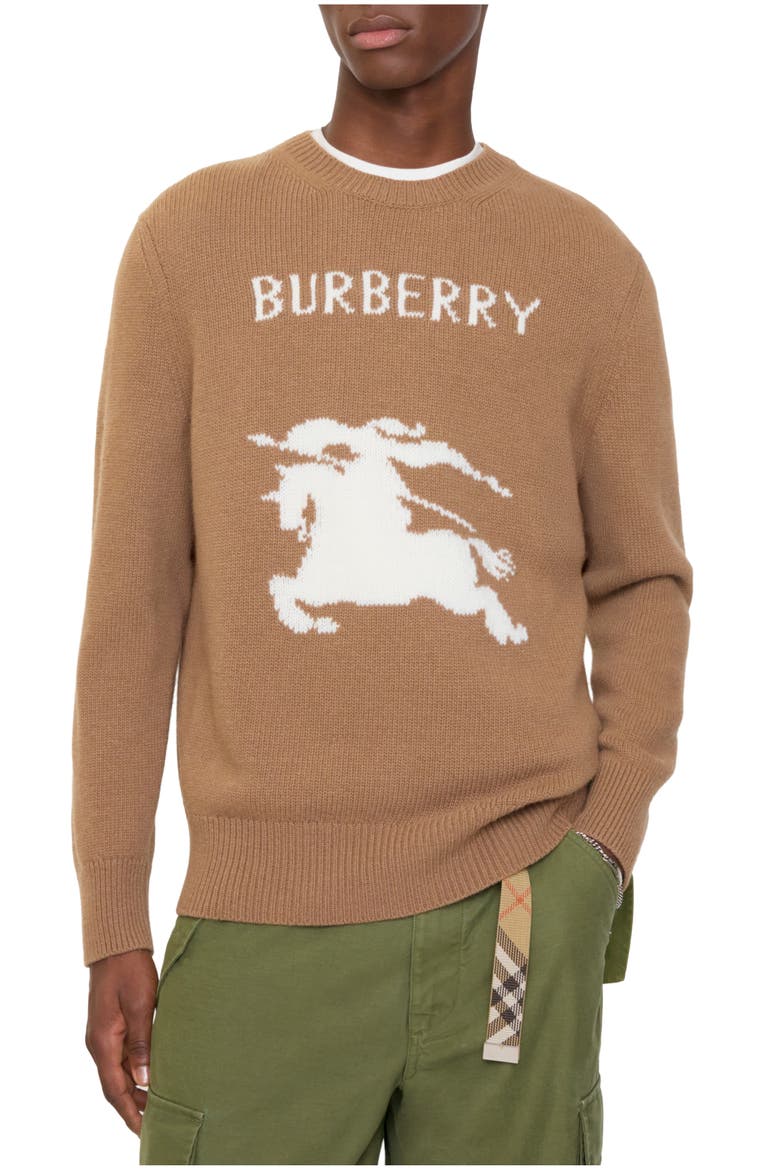 Knight Wool Cashmere Sweater, Main, color, Camel