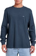 Quiksilver Nelson Long Sleeve Thermal Cotton Blend Pullover