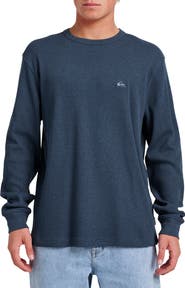 Quiksilver Nelson Long Sleeve Thermal Cotton Blend Pullover
