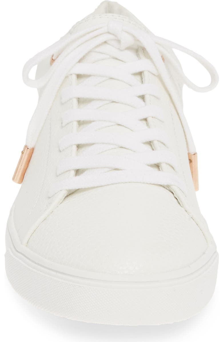 Topshop Curly Low Top Sneaker, Alternate, color,