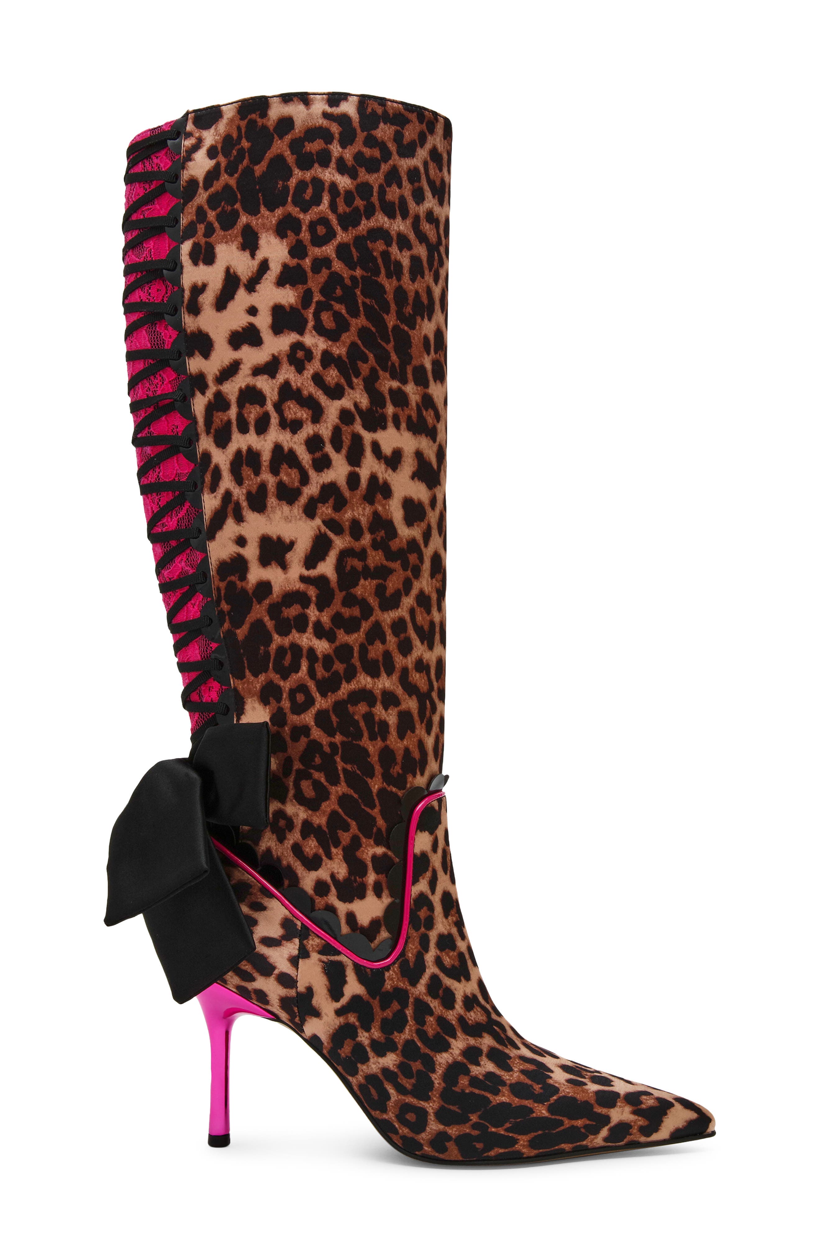 Vespar Knee High Boot, Alternate, color, LEOPARD